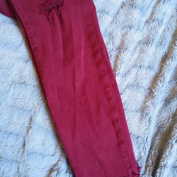 Burgundy wine colored Gap legging skimmer - Picture 4 of 4